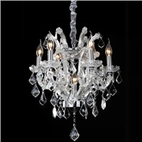 Russia Crystal Chandelier Lights Luminaria LED Chandelier Lighting with Austria Crystals for Living Dining Room Restaurant Decor