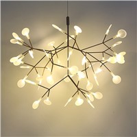 Toolery Post modern LED Chandelier Light Tree branch technique of conductive layers Nordic Art Decoration 30/45 head creative
