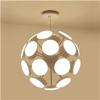 New Simple Led Modern Chandelier Lighting Art Ball Creative Led Chandeliers Lustre Living Room Restaurant Office Aisle 110V 220V