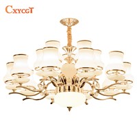 Modern White crystal chandeliers lighting for Living room Bedroom indoor lamp K9 crystal lustres de teto ceiling chandelier