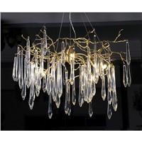 Phube Lighting Large Artistic Branches Chandeliers Coloured Glaze Chandelier Light Lighting Hotel Chandeliers Copper Chandelier