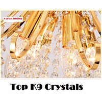 Luxury Crystal Chandelier Living Room Lamp lustres de cristal indoor Lights Crystal Pendants For Chandeliers Crystal Light