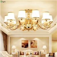 Modern Lustre Gold Metal Led Ceiling Chandeliers Light Marble Living Room Led Chandelier Lighting Dining Hanging Lights Fixtures