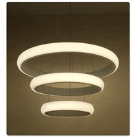 Modern Dinning Room LED Round Pendant Lighting LED Oval Hanging Lamp Luxury Kitchen Pendant Lamp led indoor lamp 90~260v acrylic