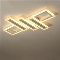 New to the white LED Ceiling chandelier living room bedroom modern LED ceiling chandelier
