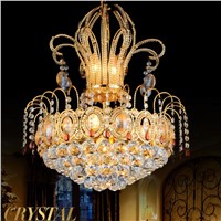 Lustres Crystal Chandelier Lighting Modern K9 Gold Crystal Chandelier For Bedroom Living Room Led Chandeliers Home