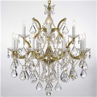 Modern Classic Maria Theresa Crystal Chandeliers Hanging Lighting LED Lamp Cristal Glass Chandelier Light for Home Hotel Decor