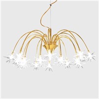 Nordic meteor shower chandelier Creative personality LED Pendant Lamp Living room Hanging Lamp Lustres Lighting Fittting