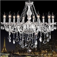 Modern crystal chandelier light fixtures Clear K9 crystal lustres de cristal chandelier lamp for living room kitchen candelabro