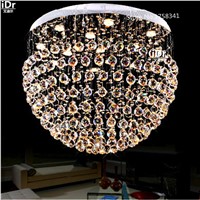 living room lamp LED crystal lamps  modern  Chandeliers minimalist bedroom lamp lighting the Upscale atmosphere