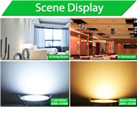 4~7.5inch 10~19cm Frosted Surface Led Downlight 3w 7w 12w 18w Ceiling Recessed Down Light Warm Nature Cool White AC185-240V 220V