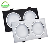 Led Down Light Ceiling Lamps 6W 10W 14W 24W Dimmable Square Downlights 3W 5W 7W  110V 220V  Commercial Lighting Clothing Store