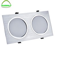 LED Downlights  6W 10W 14W 24W Dimmable Square Ceiling Lamps 110V 220V Driver Included Commercial Lighting Clothing Store