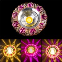 Jiawen 5pcs/Lot  3W Led Downlights Recessed Ceiling Spot Light Lamps Embedded LED Downlights Home Decoration Light