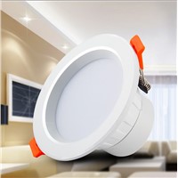 5W 7W 12W 18W embedded Ceiling LED Downlights / Barrel lights / Hole lamp 3 Color Change