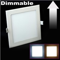 3W/4W/6W/9W/12W/15W/25W dimmable LED downlight Square LED panel / pannel emergency light bulb for bedroom