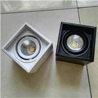 dimmable 12W CREE chip Square COB LED Downlights Surface Mounted LED Ceiling Lamps Spot Light LED Downlights AC85V-265V