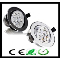 1PCS  6w 9W 12w 15W 21W round led dimmable Ceiling light  Epistar LED ceiling lamp Recessed Spot   light 110V-220V