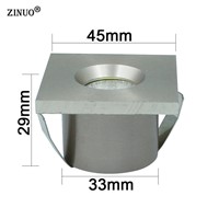 ZINUO 10pcs/Lot Mini COB 3W Led Downlight Led Recessed Cabinet Spot light Jewelry exhibition Display Counter lamp AC110V 220V