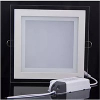 AC 85-265V  6W 12W  18W  LED ceiling recessed  downlight  Acrylic square led panel light
