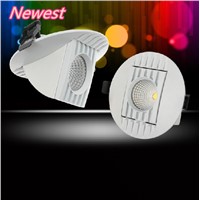 AC86-260V 10W /15W Warm/cold white angle adjust embedded spot light ,led ceiling light ,led down light ,showcase spot light
