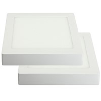 Surface Mounted Led Panel Downlight 6w 12w 18w Round/Square LED Ceiling Lamp AC85-265V LED Panel Light