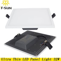T-SUNRISE Led Panel Downlight 32W Ultra Thin Square LED Ceiling Recessed Light AC85-265V LED Panel Light SMD4014 Driver Include