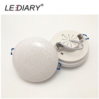 LEDIARY LED Recessed Ceiling Lamp Mini Bread-Shape Spot Light 6W Lighting Fixture Lamp Down Light Flicker-free 100-240V
