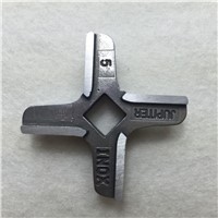 Stainless steel 2 Pieces Meat Grinder Spare Parts #5 Blade Mincer Knife Fit Bosch Philip ss420 S/S420
