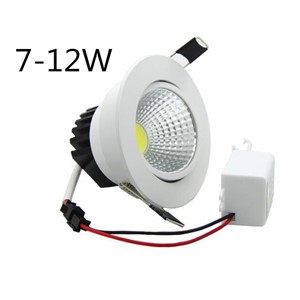 1pcs Super Bright Dimmable Led downlight light COB Ceiling Spot Light   3w 5w 7w 12w ceiling recessed Lights  Indoor Lighting