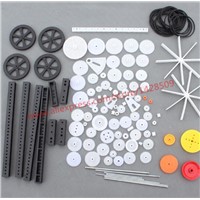 High Quality DIY 92 Kinds of Plastic Gear Motor and car axle Gear Gearbox Robot Model Kit For Robot Model Accessories DIY