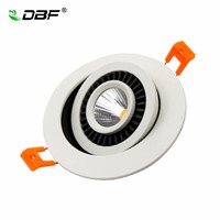 [DBF]High Quality Epistar LED COB Recessed Downlight Dimmable 5W 7W 9W LED Spot Lamp Dimming Ceiling Lamp Home Decor AC110V/220V