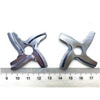 3 piece 3 piece High quality stainless steel 420 Moulinex Meat Grinder Parts Blades MS-0926063(hexagon ) 5th meat grinder parts