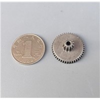 2PCS Teardown 0.6 Modulus 12 teeth+ 47 teeth 0.5 Modulus Metal Gear Double teeth Reduction Motor Gear DIY