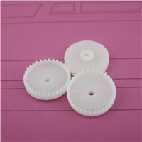 Hot sale (100pcs/lot) 0.5M crown plastic gear C322A toy accessories 32 teeth 1.95mm shaft hole gear  (accept retail)
