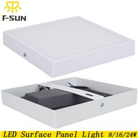 T-SUNRISE Surface mounted 8W 16W 24W led downlight panel light 4014SMD Ceiling hallway Down lamp AC 85-265V