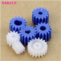 16 Kinds Plastic Shaft Gears Spindle Gears Gear-B 2MM 2.3MM 3MM 3.17MM 4MM Worm #G205M# Best Quality