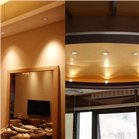 Led Panel Downlight 3w 270lm glod silver LED Ceiling Recessed Light AC85-265V LED Panel Light