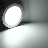 Ultra thin design 3W / 6W / 9W / 12W / 15W/25w LED dimmable ceiling recessed grid downlight / slim round panel light