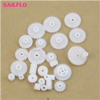 34 Kinds of Plastic Gear,Rack,Pulley,Belt,Worm Gear,Single-Double-Gear Teeth #G205M# Best Quality