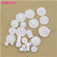 34 Kinds of Plastic Gear,Rack,Pulley,Belt,Worm Gear,Single-Double-Gear Teeth