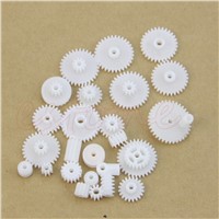 34 kinds of Plastic gear rack pulley belt Worm gear Single double gear teeth new