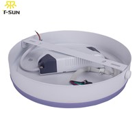 New Arrival Dual Color LED Panel Light LED Ceiling Recessed LED Panel Downlight Round Shape 3W 6W 12W 18W Indoor Lighting