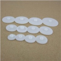 Retail 12 Different Spindle Single Layer Gear Bag ToModel DIY Reduction Gears Plastic Toy Gears