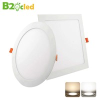 4pcs Ultra thin led downlight lamp 3W 6W 9W 12W 15W 18W led ceiling recessed grid led downlight slim panel light 220V 240V