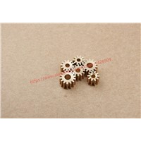 10 pcs 2.3mm modulus gear 12 tooth brass reduction gears for principal axis gear DIY Micro Motor diy Gear Box Mating Parts