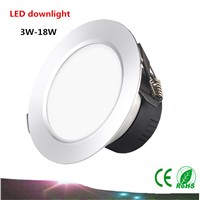 LED Down Light  3W 5W 7W 12W 15W 18W   AC220V ceiling lamp LED Spotlight   LED Bulb lamp