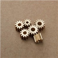 Professional Toy Gears122.3A Copper Gears 0.5M 12 Tooth 2.3mm Shaft Hole for 390 Motor Spindle Axis Gear