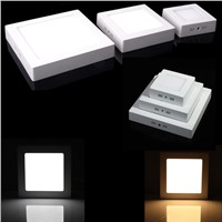 24w Square thin wall Surface Mount Ceiling led Light lamp SMD 2835 downlight fashion brief,110v-220v + LED Drive