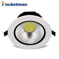 12W 9W 7W 5W Led Downlight Foco Empotrable Led Ceiling Lamp Faretto Incasso Lampara Techo Plafoniera Recessed Led Lamp 220V 110V